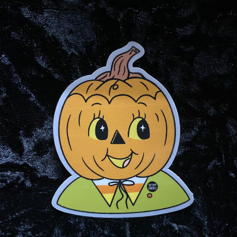 Kewpie Pumpkin Sticker