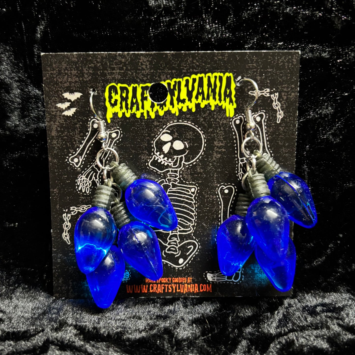 Christmas Light Earrings