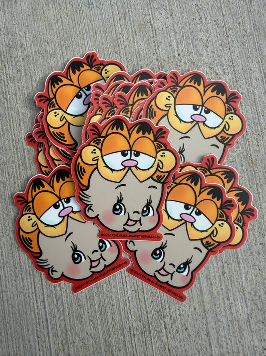 Lasagna Baby Sticker
