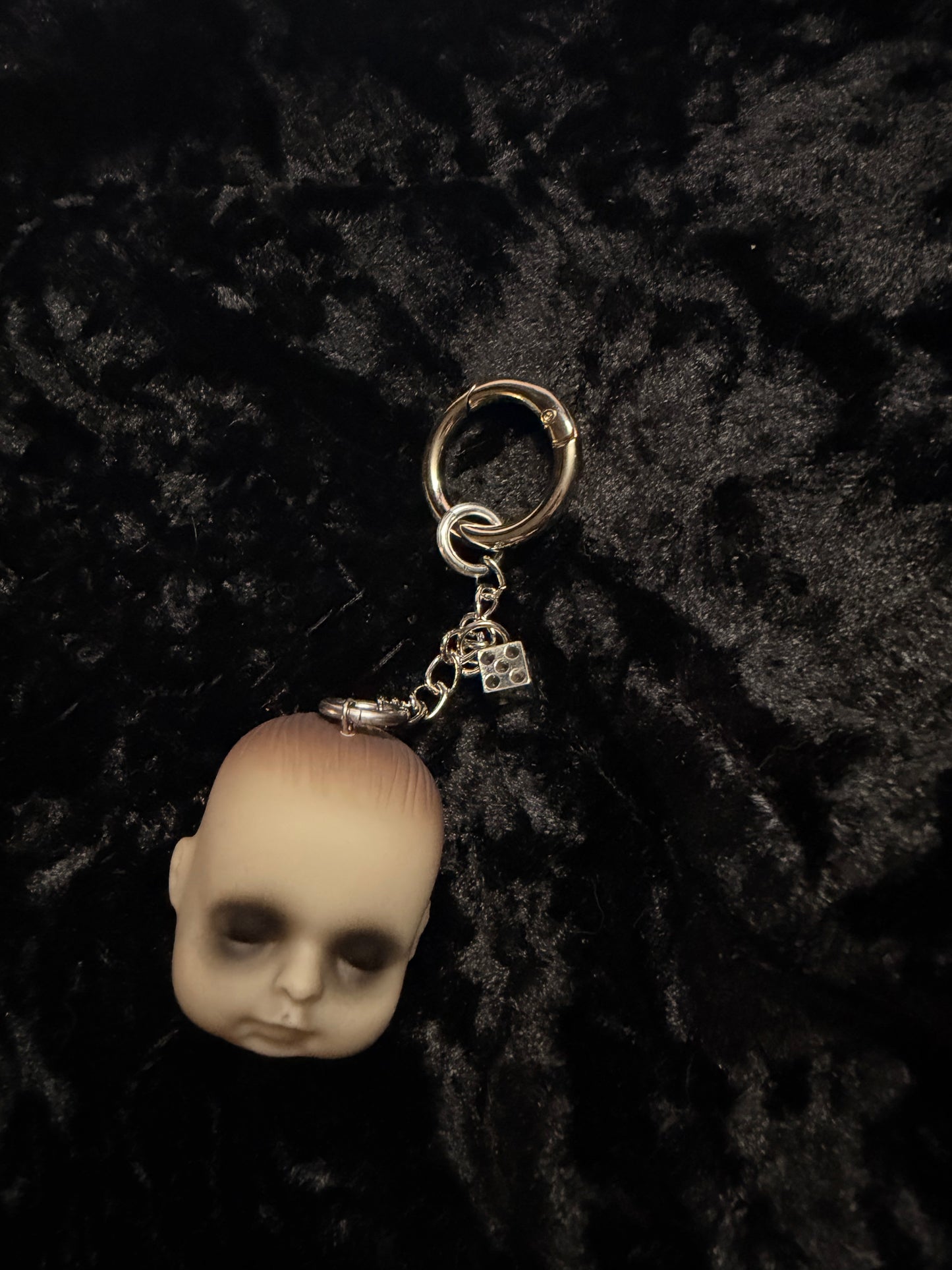 Doll Head Keychain