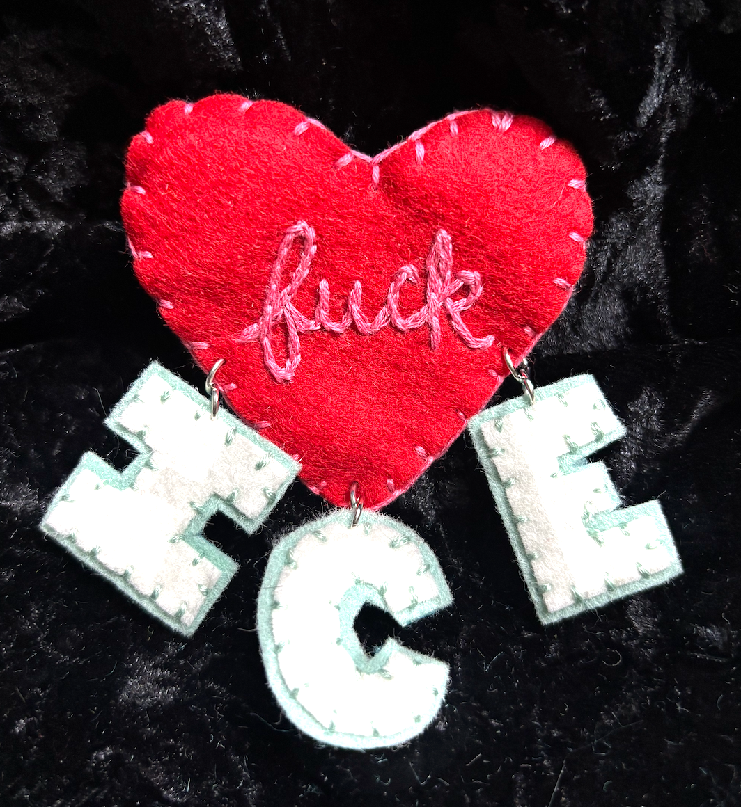 FUCK ICE Feltie