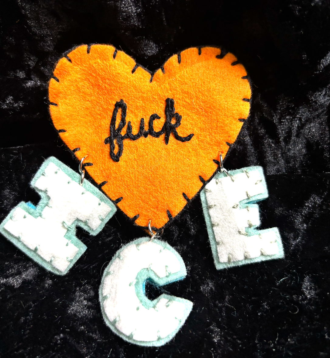 FUCK ICE Feltie