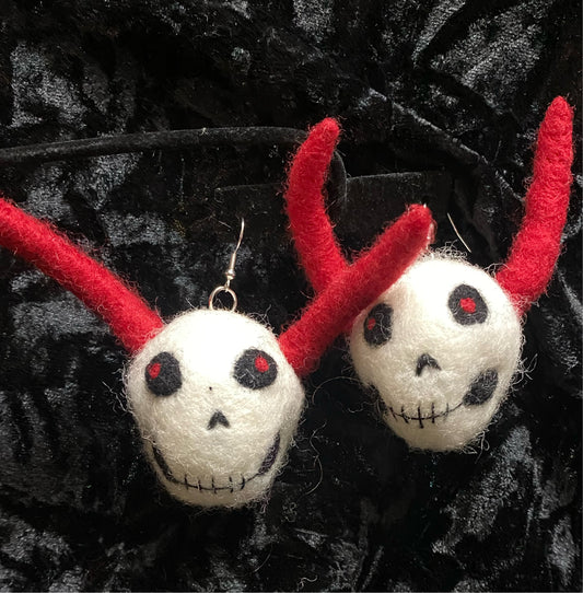 Skull Devil Earrings