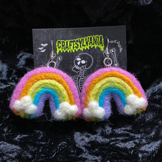Pastel Rainbow Earrings (preorder)