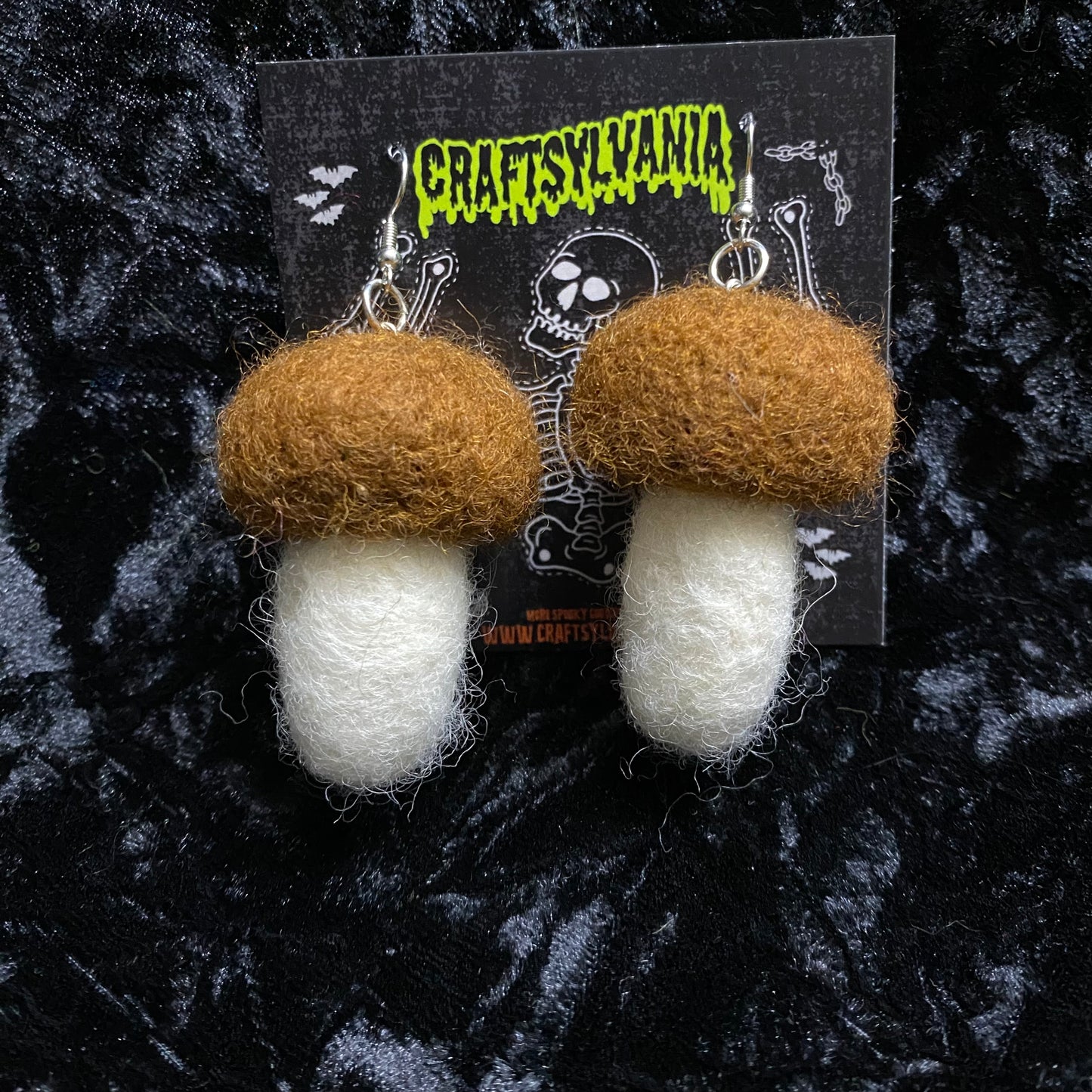 Mushroom Earrings