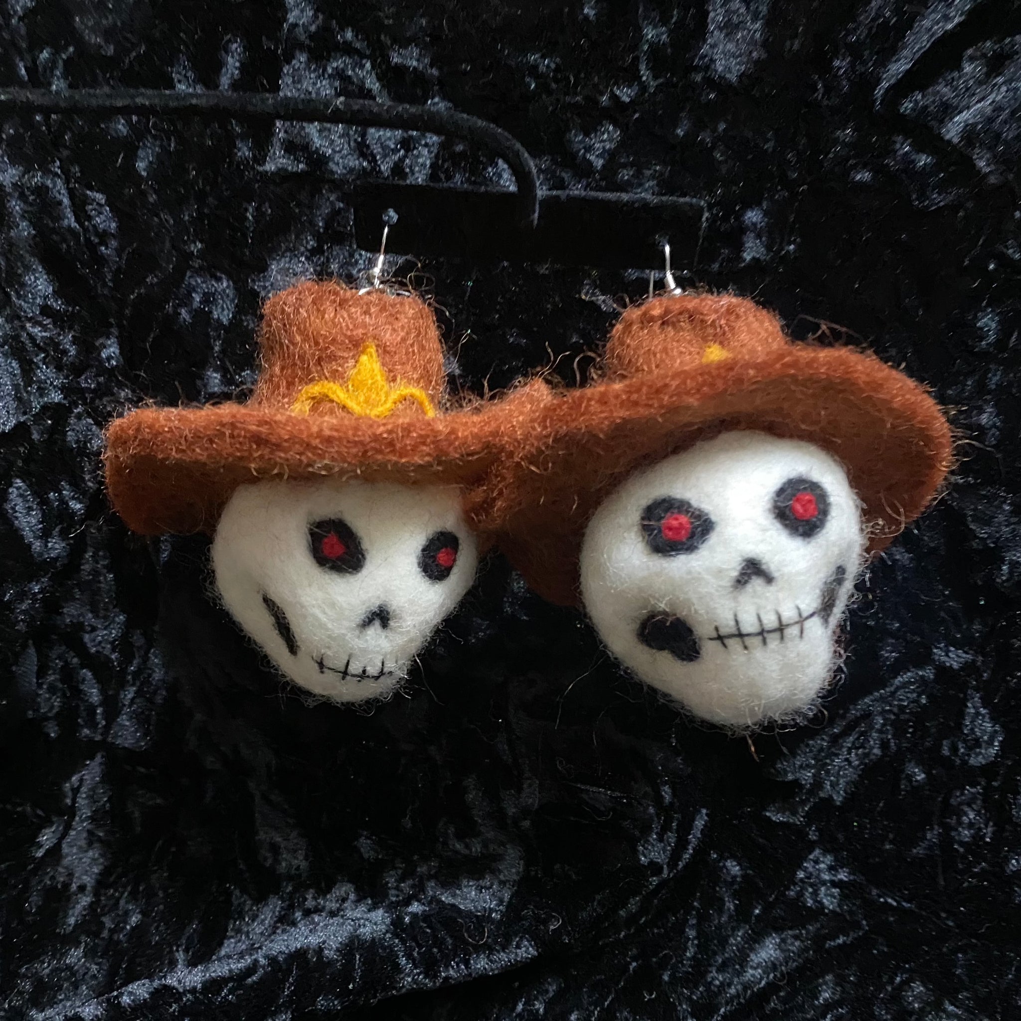 Skull cowboy Earrings