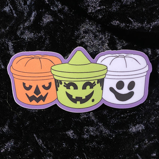 Halloween Buckets 80’s