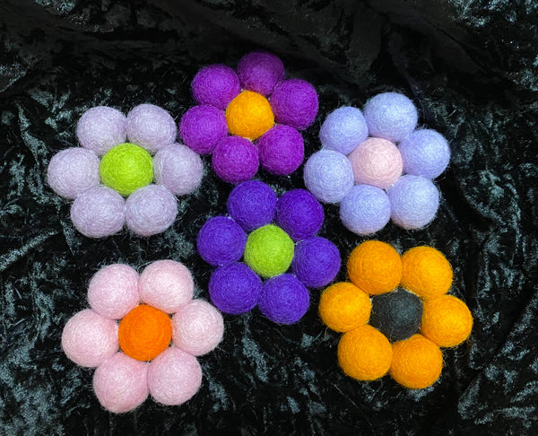 Big Flower Earrings