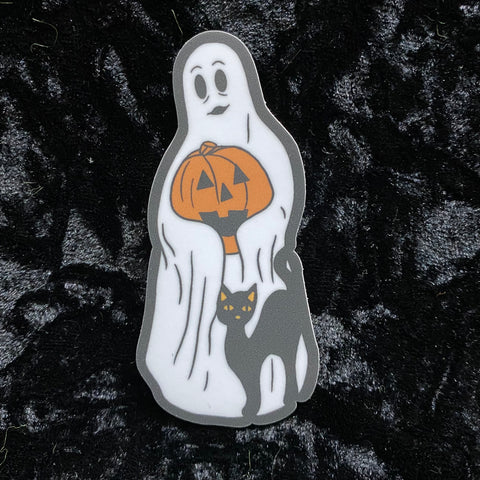 Ghost Blow Mold Sticker