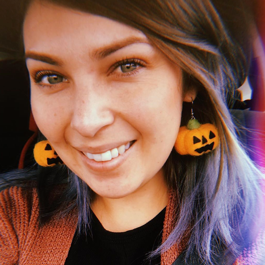 Jack o' Lantern Earrings