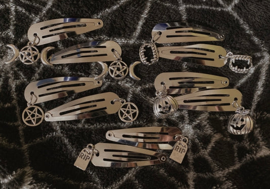 Spooky Hairclips