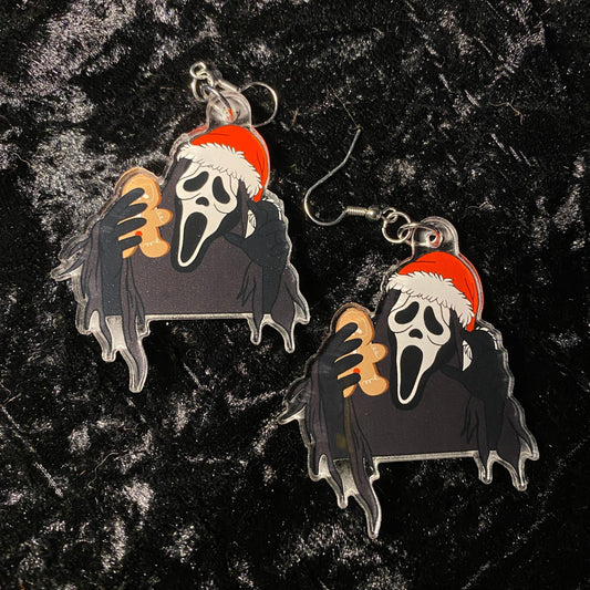 Scream Holiday Earrings
