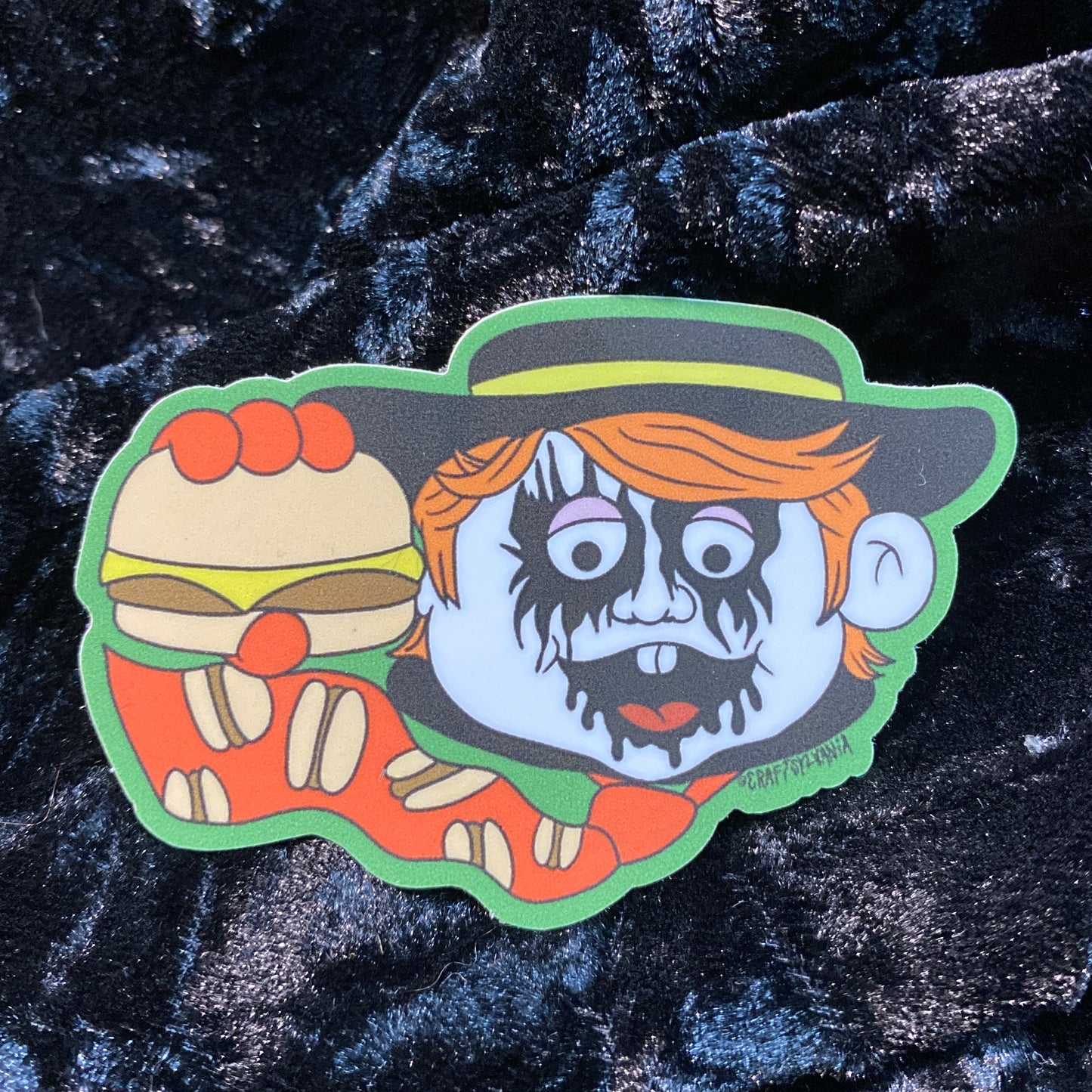 Hamburglar Sticker