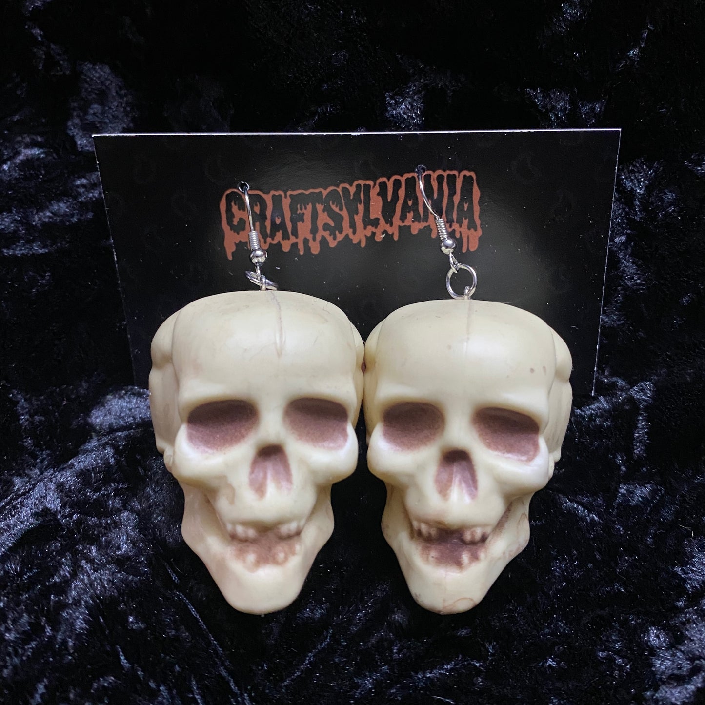 Skull Head Earrings