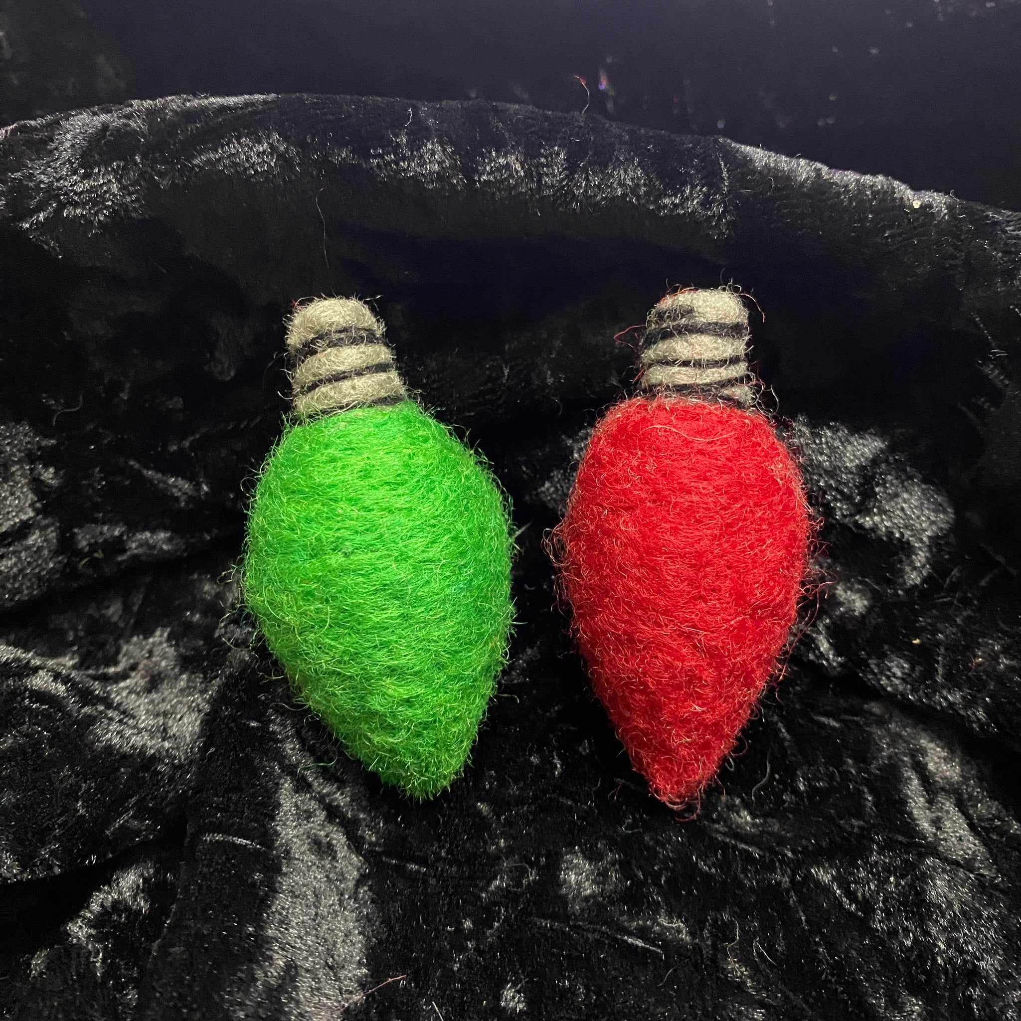 Christmas Light Earrings